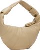 LEMAIRE LEMAIRE Beige Mini Fortune Croissant Bag - 3