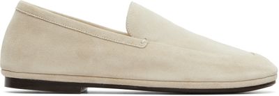 LEMAIRE LEMAIRE Beige Outdoor Slipper Loafers