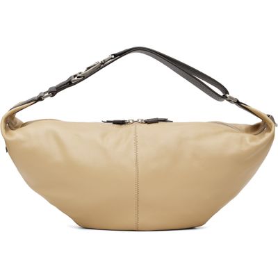LEMAIRE LEMAIRE Beige Quiver Clip Bag