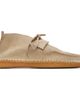 LEMAIRE LEMAIRE Beige Reversed Suede Leather Desert Boots - 1