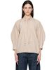 LEMAIRE LEMAIRE Beige Scarf Blouse - 1