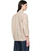 LEMAIRE LEMAIRE Beige Scarf Blouse - 3