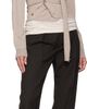 LEMAIRE LEMAIRE Beige Scarf Twisted Cardigan - 4