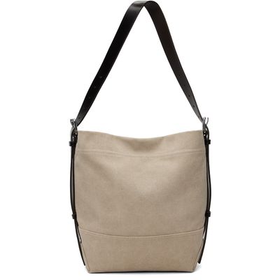 LEMAIRE LEMAIRE Beige Small Belted Tote