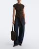 Lemaire Lemaire Belted Medium leather tote bag - 5