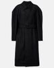 Lemaire Lemaire Belted wool and cotton twill coat - 1