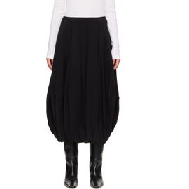 LEMAIRE LEMAIRE Black Balloon Midi Skirt