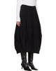 LEMAIRE LEMAIRE Black Balloon Midi Skirt - 2