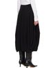 LEMAIRE LEMAIRE Black Balloon Midi Skirt - 3