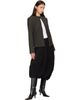 LEMAIRE LEMAIRE Black Balloon Midi Skirt - 4