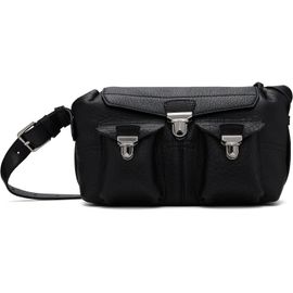 LEMAIRE LEMAIRE Black Bubble Lambskin Mini Soft Gear Bag