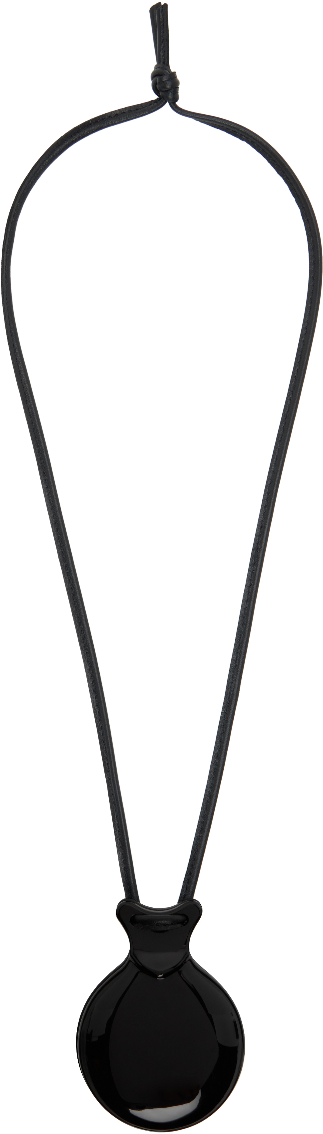 LEMAIRE - Black Castanet Necklace