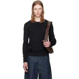 LEMAIRE LEMAIRE Black Long-Sleeve T-shirt