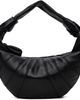LEMAIRE LEMAIRE Black Mini Fortune Croissant Leather Bag - 1