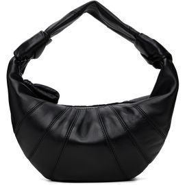 LEMAIRE LEMAIRE Black Mini Fortune Croissant Leather Bag