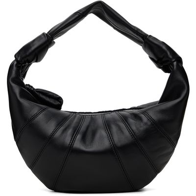 LEMAIRE LEMAIRE Black Mini Fortune Croissant Leather Bag