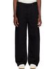 LEMAIRE LEMAIRE Black Oversized Workwear Jeans - 1
