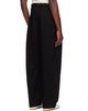 LEMAIRE LEMAIRE Black Oversized Workwear Jeans - 3