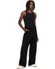 LEMAIRE LEMAIRE Black Ribbed Jersey Tank Top - 4