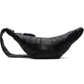 LEMAIRE LEMAIRE Black Small Croissant Leather Bag