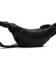 LEMAIRE LEMAIRE Black Small Croissant Leather Bag - 3
