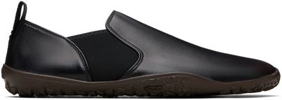 LEMAIRE LEMAIRE Black Vibram Glove Slip On Leather Sneakers