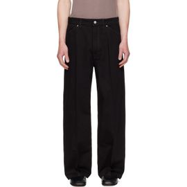 LEMAIRE LEMAIRE Black Wide Jeans