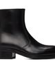 LEMAIRE LEMAIRE Black Zipped Ankle Boots - 1