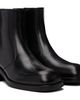 LEMAIRE LEMAIRE Black Zipped Ankle Boots - 4