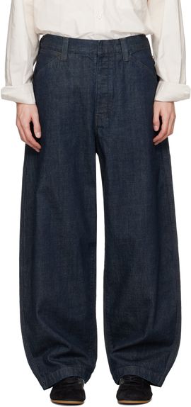LEMAIRE LEMAIRE Blue Maxi Workwear Jeans