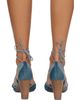 LEMAIRE LEMAIRE Blue Pedille Ballerina 80mm Heels - 2
