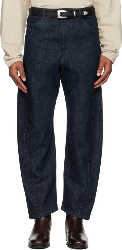 LEMAIRE LEMAIRE Blue Twisted Workwear Jeans