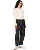 LEMAIRE LEMAIRE Brown Almond Stud 20 MM Belt - 2