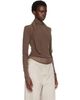 LEMAIRE LEMAIRE Brown Ballerina Scarf Blouse - 2