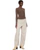 LEMAIRE LEMAIRE Brown Ballerina Wrap Blouse - 5