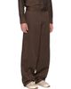 LEMAIRE LEMAIRE Brown Barrel Trousers - 2