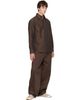 LEMAIRE LEMAIRE Brown Barrel Trousers - 4