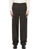 LEMAIRE LEMAIRE Brown Belted Loose Trousers - 1