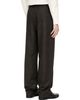 LEMAIRE LEMAIRE Brown Belted Loose Trousers - 3