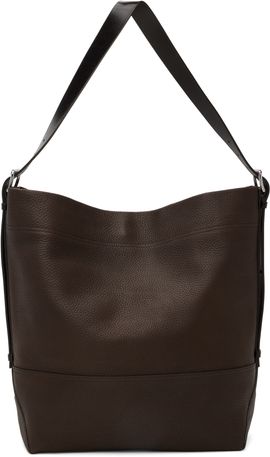LEMAIRE LEMAIRE Brown Belted Tote