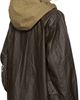 LEMAIRE LEMAIRE Brown Detachable Hood Coated Technical Linen Rain Jacket - 3