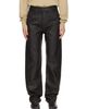 LEMAIRE LEMAIRE Brown Five Pockets Twisted Jeans - 1