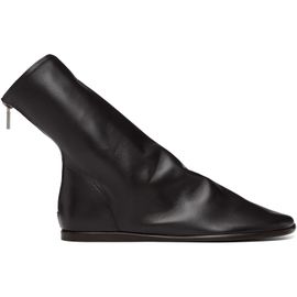 LEMAIRE LEMAIRE Brown Flat Glove Ankle Boots