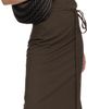 LEMAIRE LEMAIRE Brown Fortune Croissant Filt Bag - 4