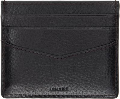 LEMAIRE LEMAIRE Brown Gear Card Holder