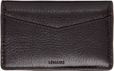 LEMAIRE LEMAIRE Brown Gear Pocket Organizer Card Holder