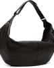 LEMAIRE LEMAIRE Brown Large Quiver Clip Bag - 2