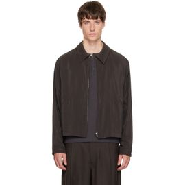 LEMAIRE LEMAIRE Brown Light Zipped Blouson Jacket