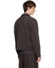 LEMAIRE LEMAIRE Brown Light Zipped Blouson Jacket - 3