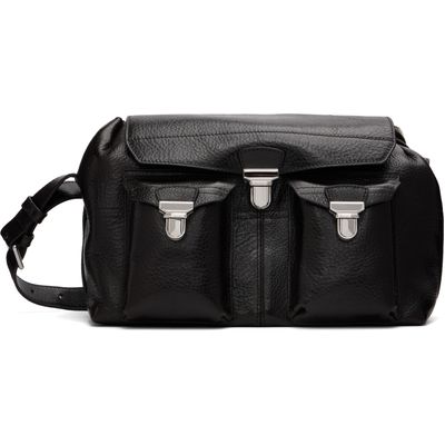 LEMAIRE LEMAIRE Brown Medium Gear Glossy Vegetable Leather Bag